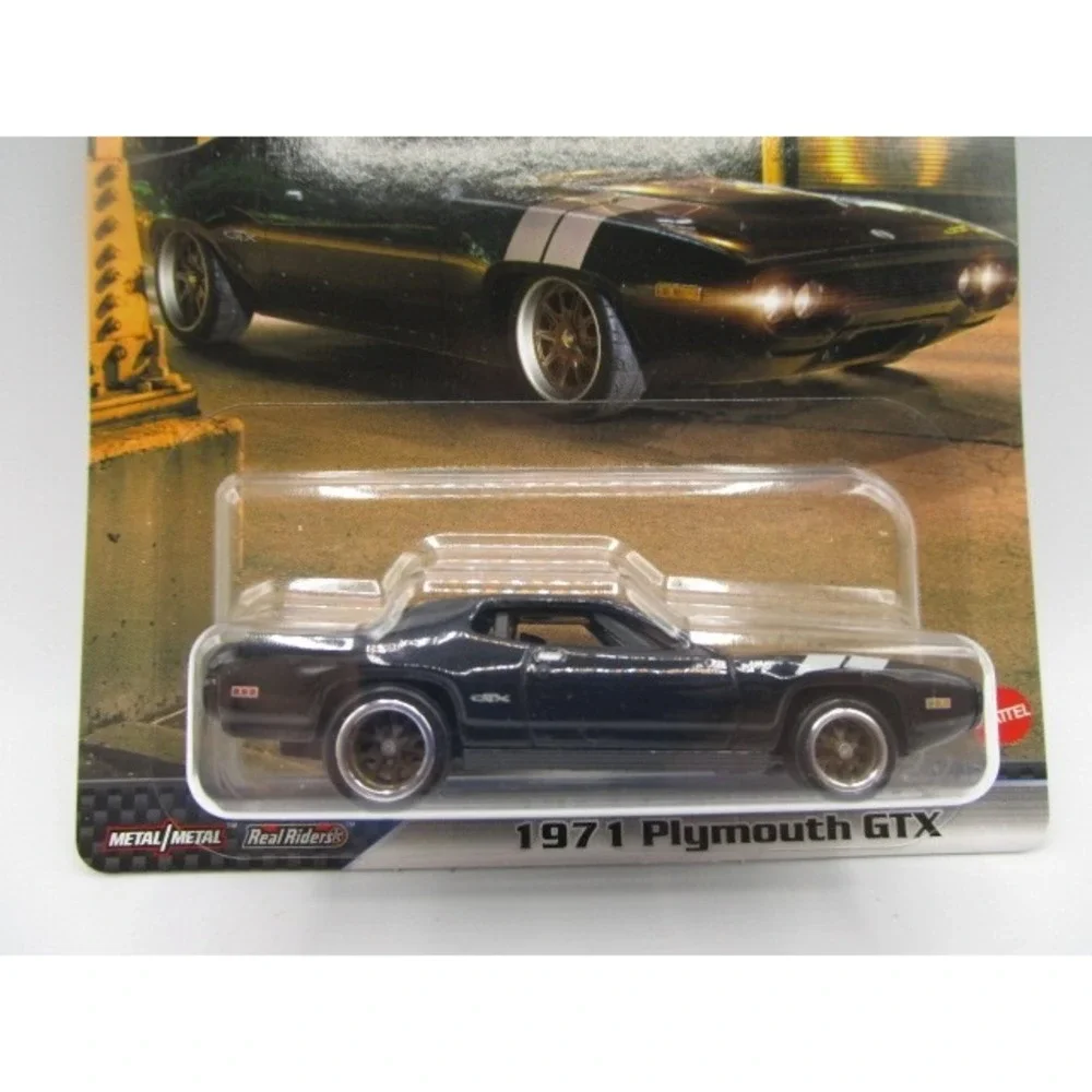 Hot Wheels Premium Fast & Furious 1971 Plymouth GTX 4/5 Diecast Car Real Riders